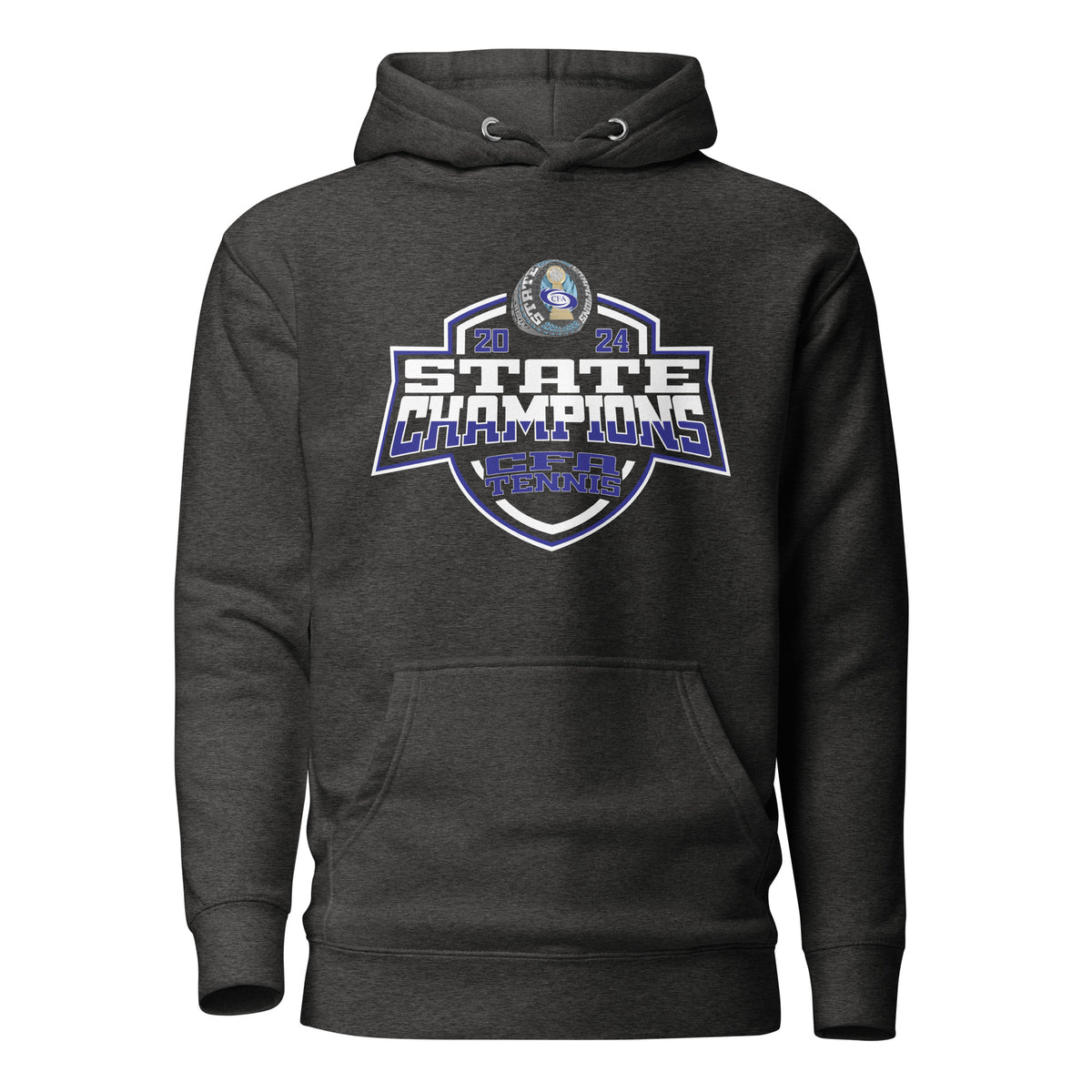 Cape Fear Academy Tennis -Men's 2024 Unisex Hoodie