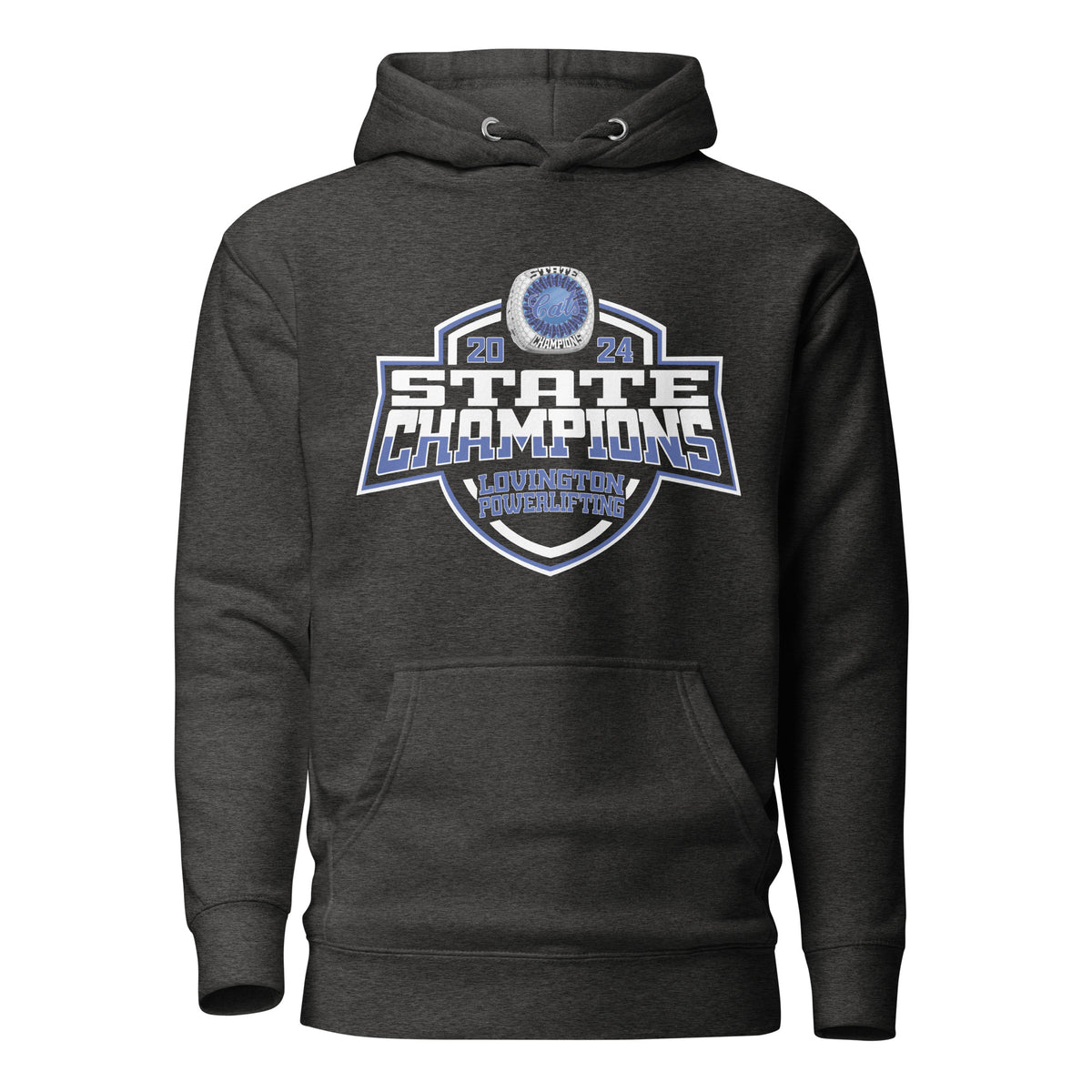 Lovington High School Powerlifting 2024 Unisex Hoodie
