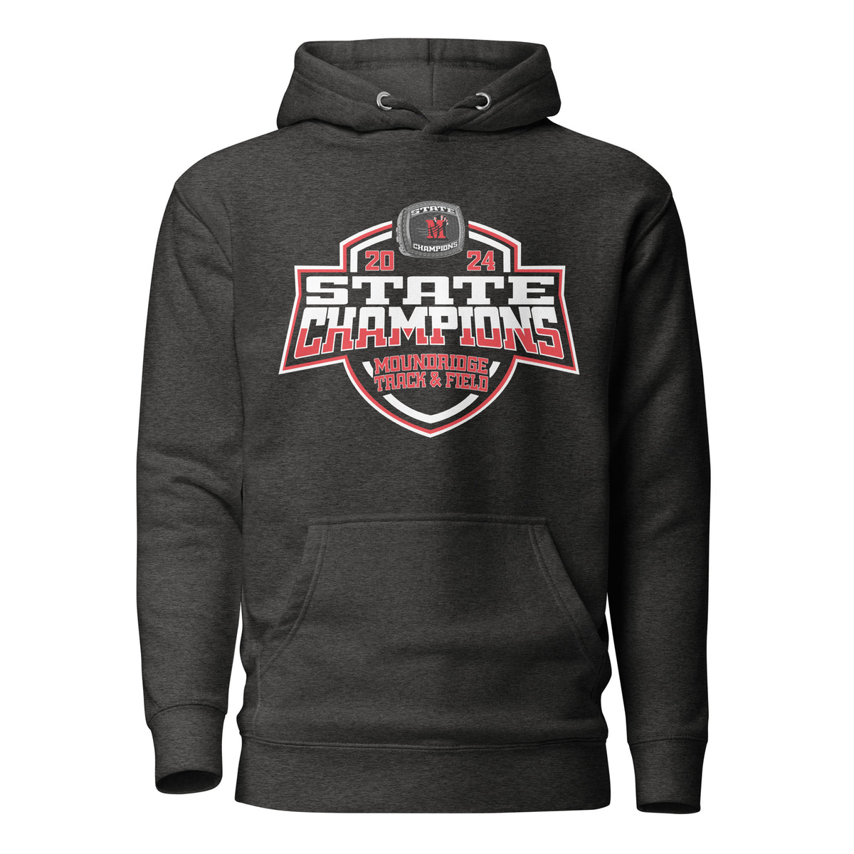 Moundridge High School Track &amp; Field -Men's 2024 Unisex Hoodie