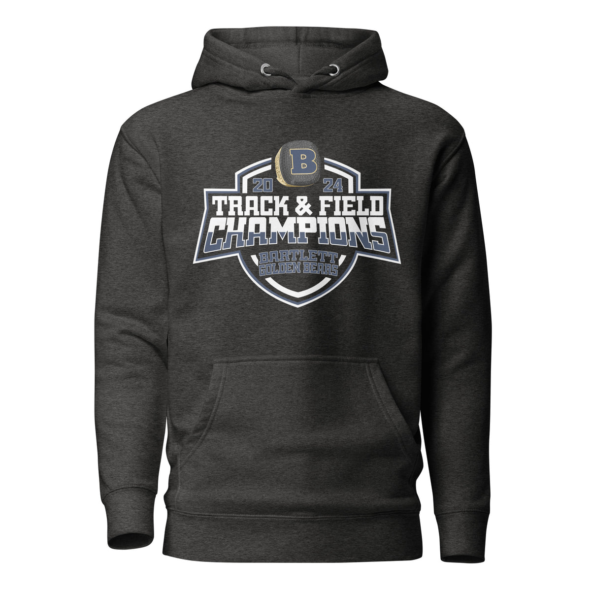 Bartlett High School Track &amp; Field -Men's 2024 Unisex Hoodie
