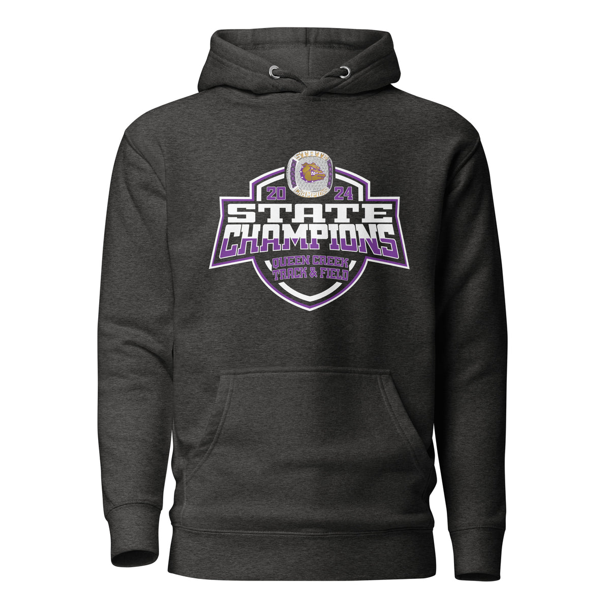 Queen Creek High School Track &amp; Field -Men's 2024 Unisex Hoodie