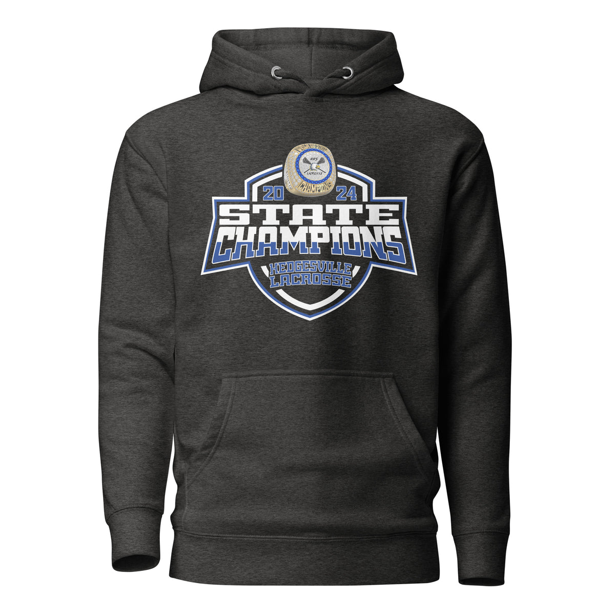 Hedgesville High School Lacrosse -Men's 2024 Unisex Hoodie