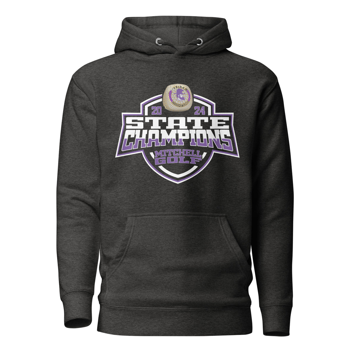 Mitchell High School Golf -Men's 2024 Unisex Hoodie