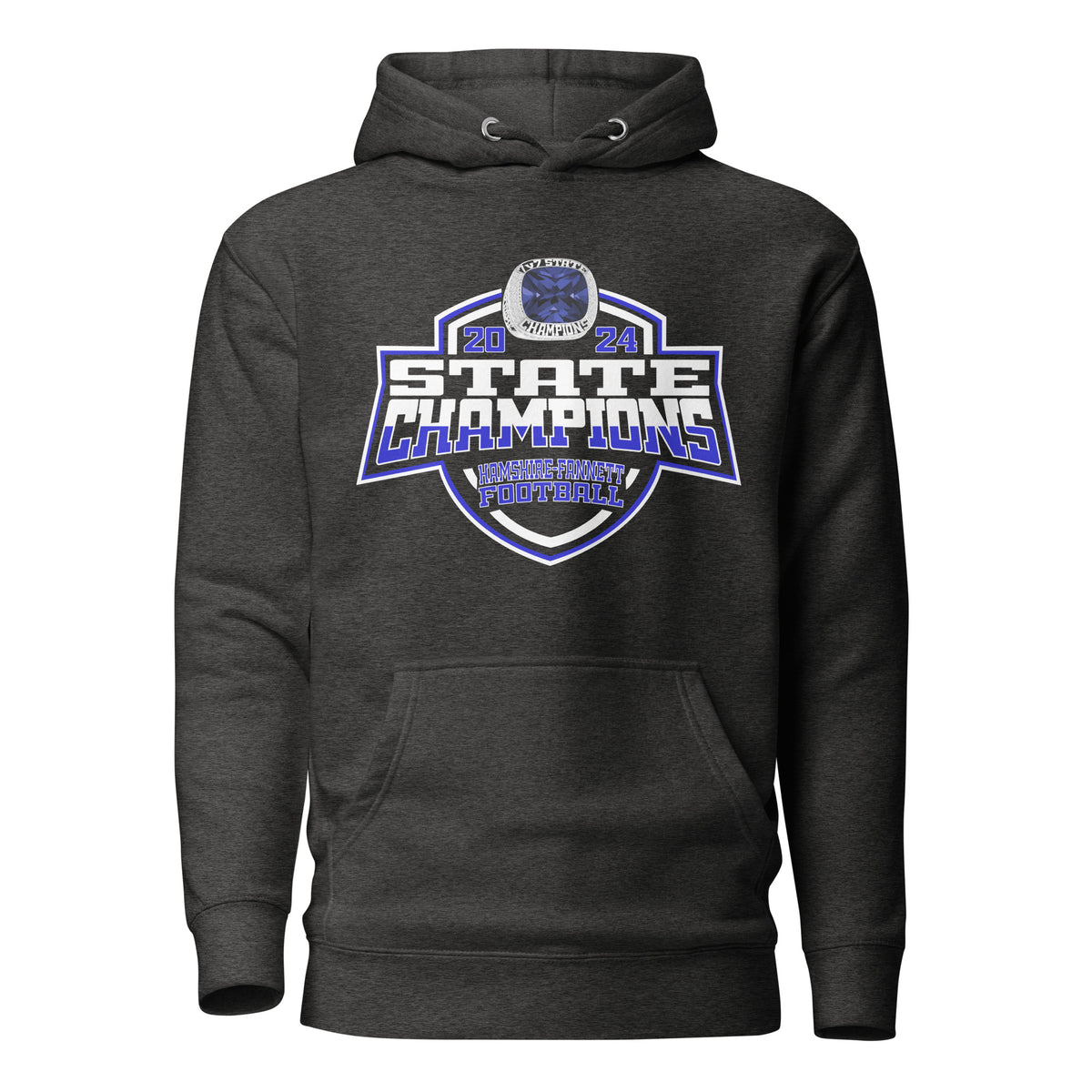 Hamshire-Fannett High School Football 2024 Unisex Hoodie