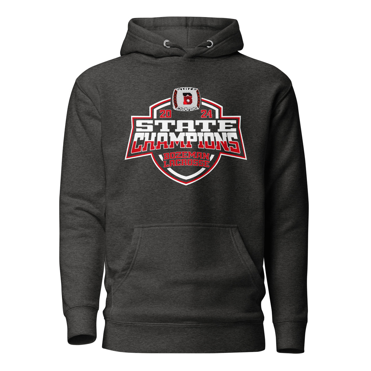 Bozeman High School Lacrosse Lacrosse -Men's 2024 Unisex Hoodie