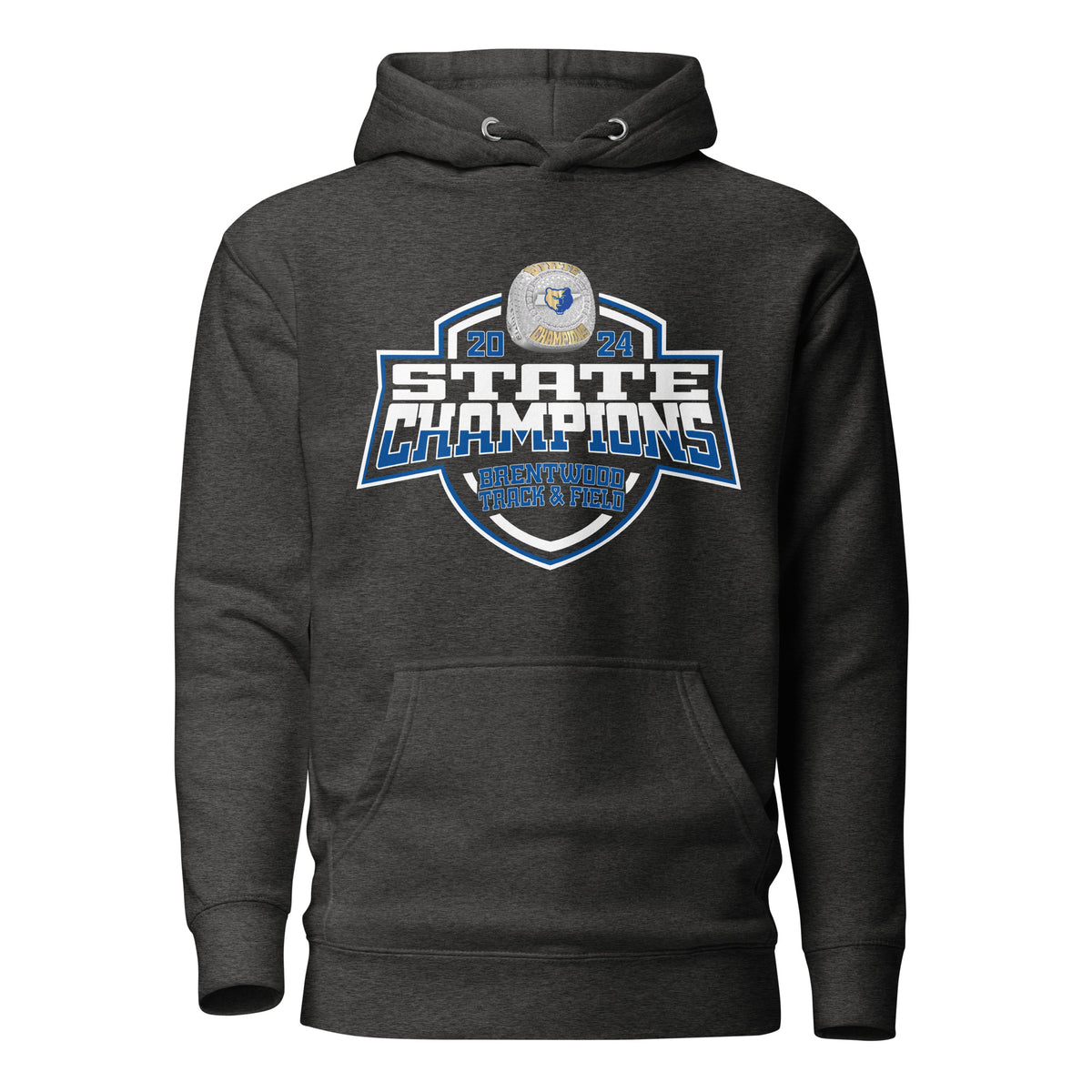Brentwood High School Track &amp; Field -Men's 2024 Unisex Hoodie
