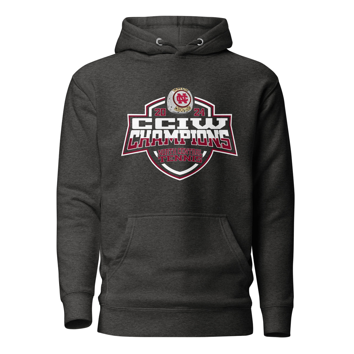 North Central College Tennis -Men's 2024 Unisex Hoodie