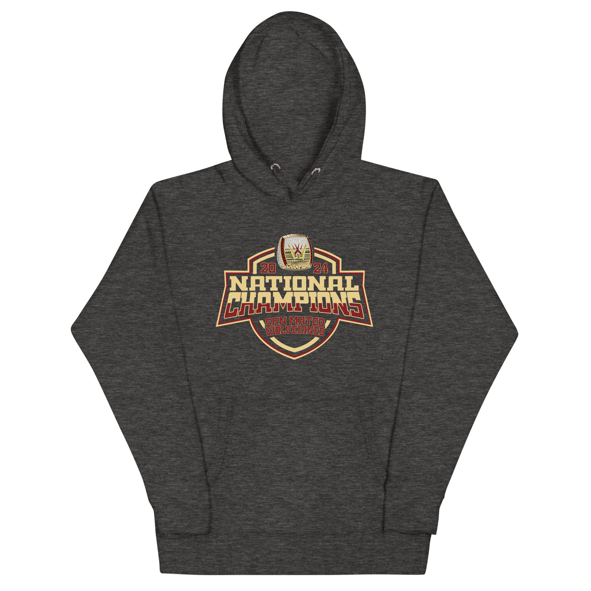 San Mateo Wolverines Rugby Club Rugby 2024 Unisex Hoodie