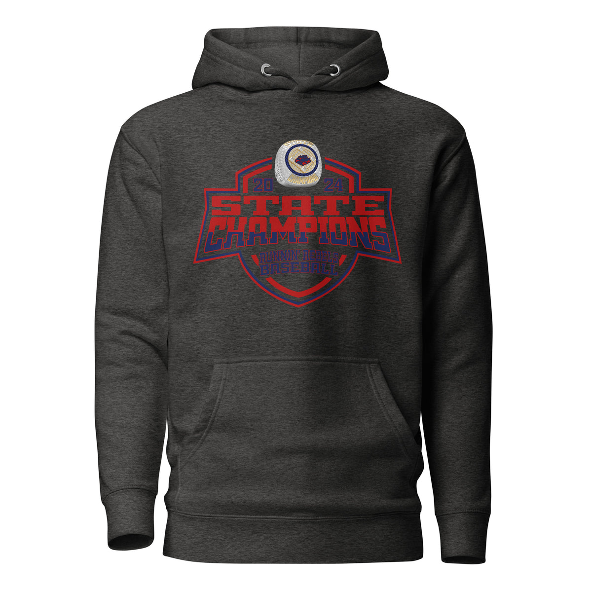 Pocatello Post 4 AA Runnin’ Rebels Baseball 2024 Unisex Hoodie