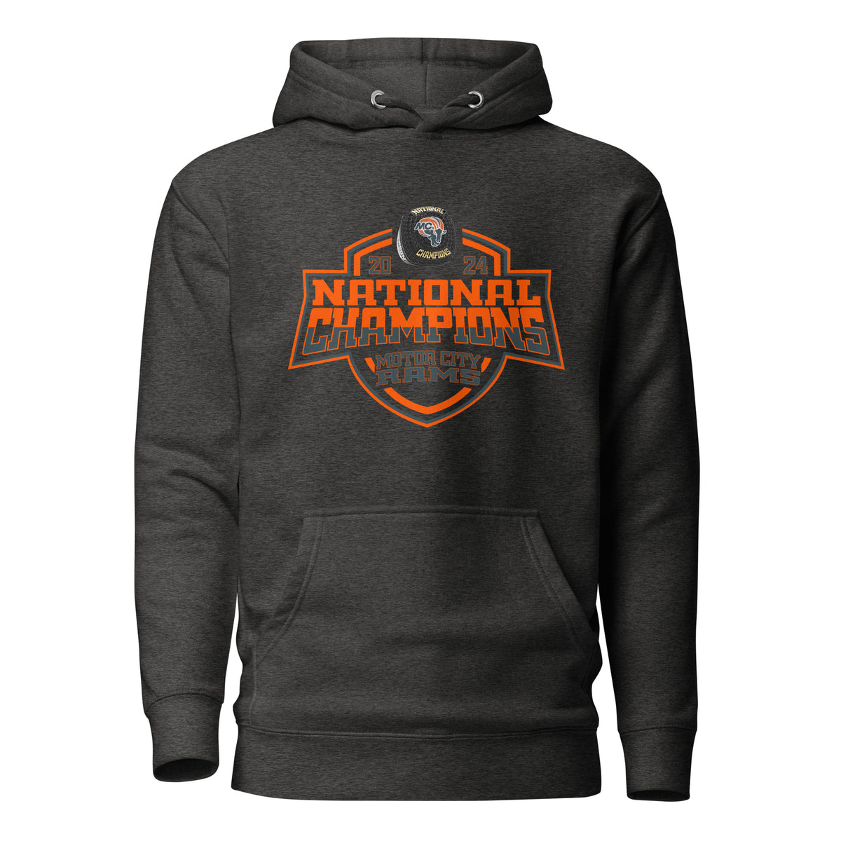 Motor City Rams Football 2024 Unisex Hoodie