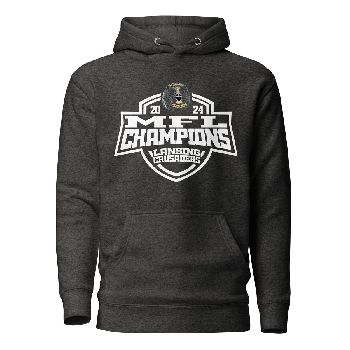 Lansing Crusaders Football 2024 Unisex Hoodie
