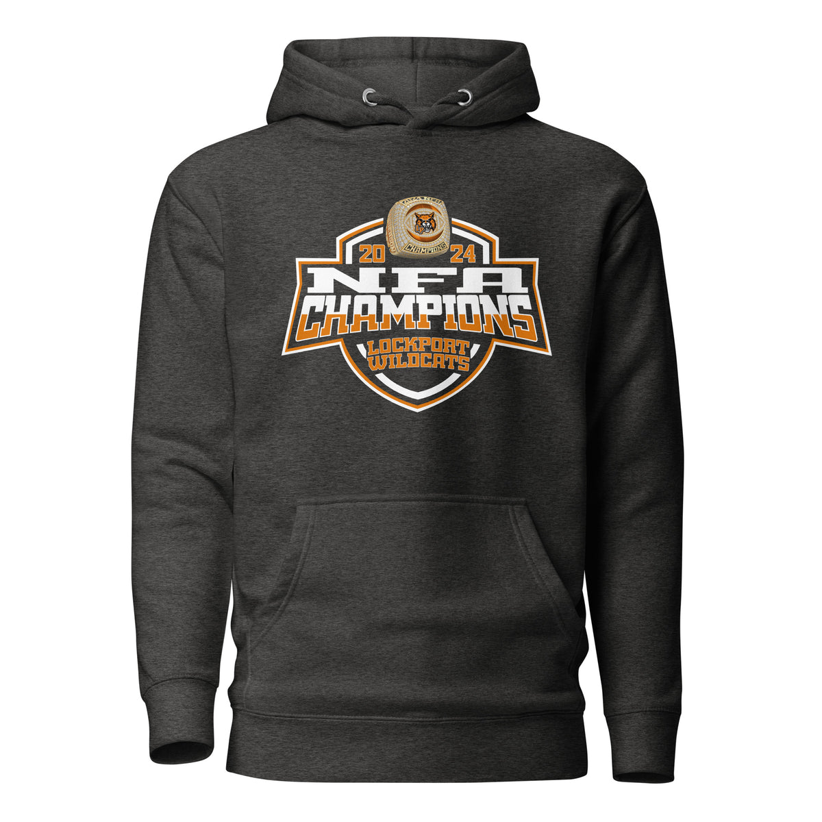 Lockport Wildcats Football 2024 Unisex Hoodie