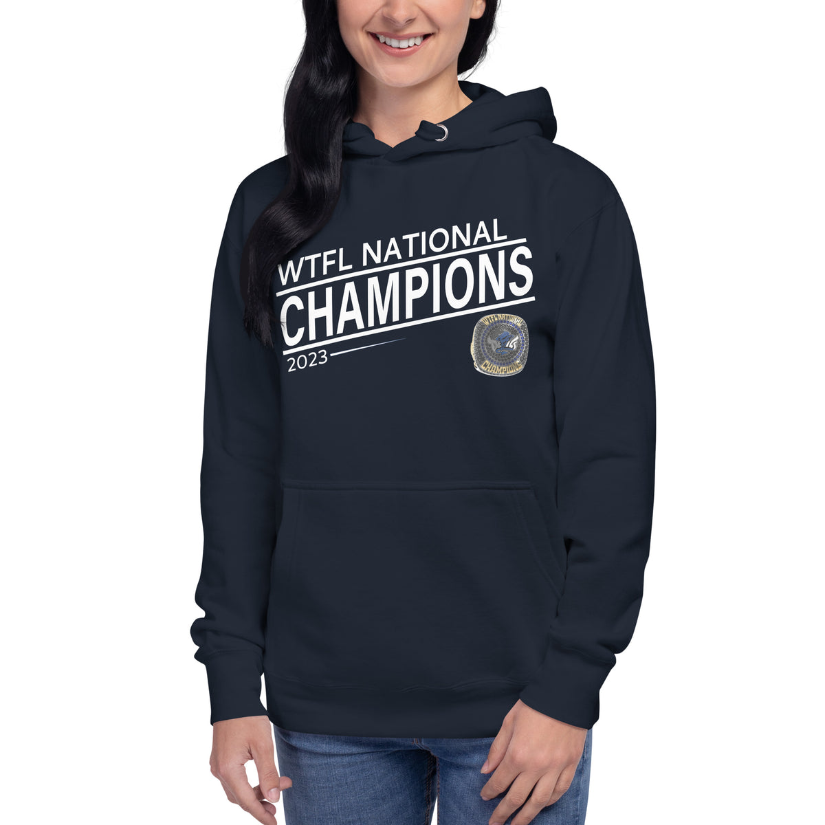 Virginia Lady Blue Devils Football 2023 Unisex Hoodie