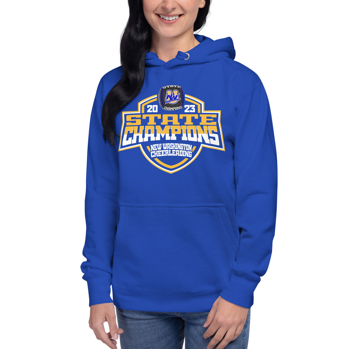 New Washington High School Cheer 2023 Unisex Hoodie