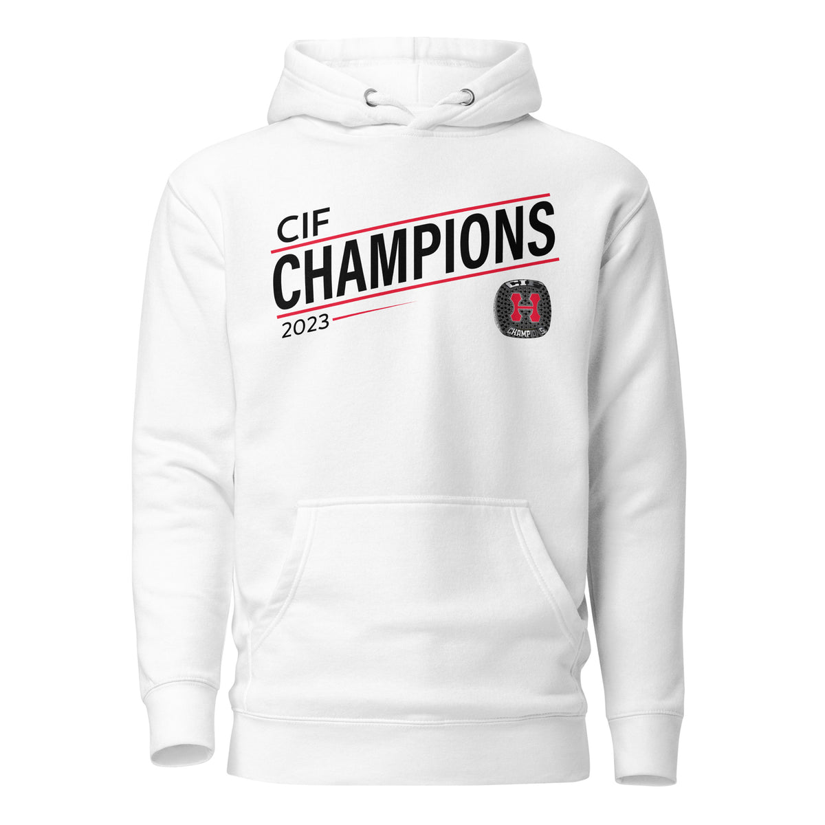 William S Hart High School Volleyball -Men's 2023 Unisex Hoodie