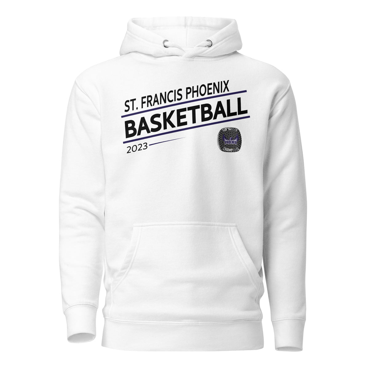 St. Francis Phoenix Basketball -Men's 2023 Unisex Hoodie