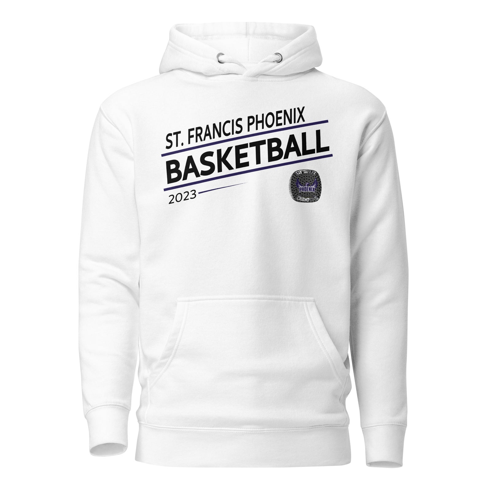 St. Francis Phoenix Basketball -Men's 2023 Unisex Hoodie