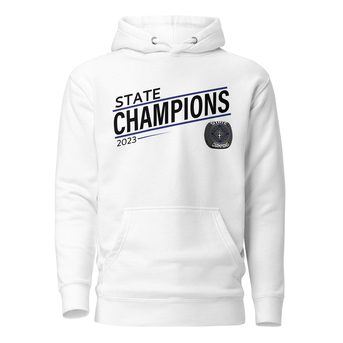 Temple Christian Crusaders Softball 2023 Unisex Hoodie