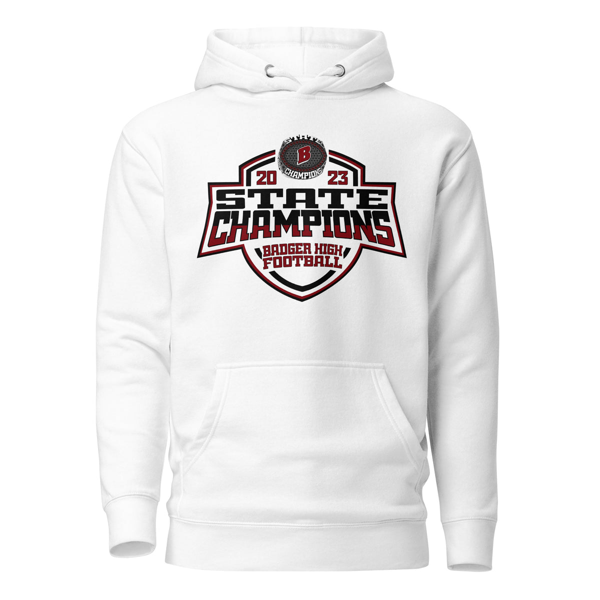 Badger High School Football 2023 Unisex Hoodie