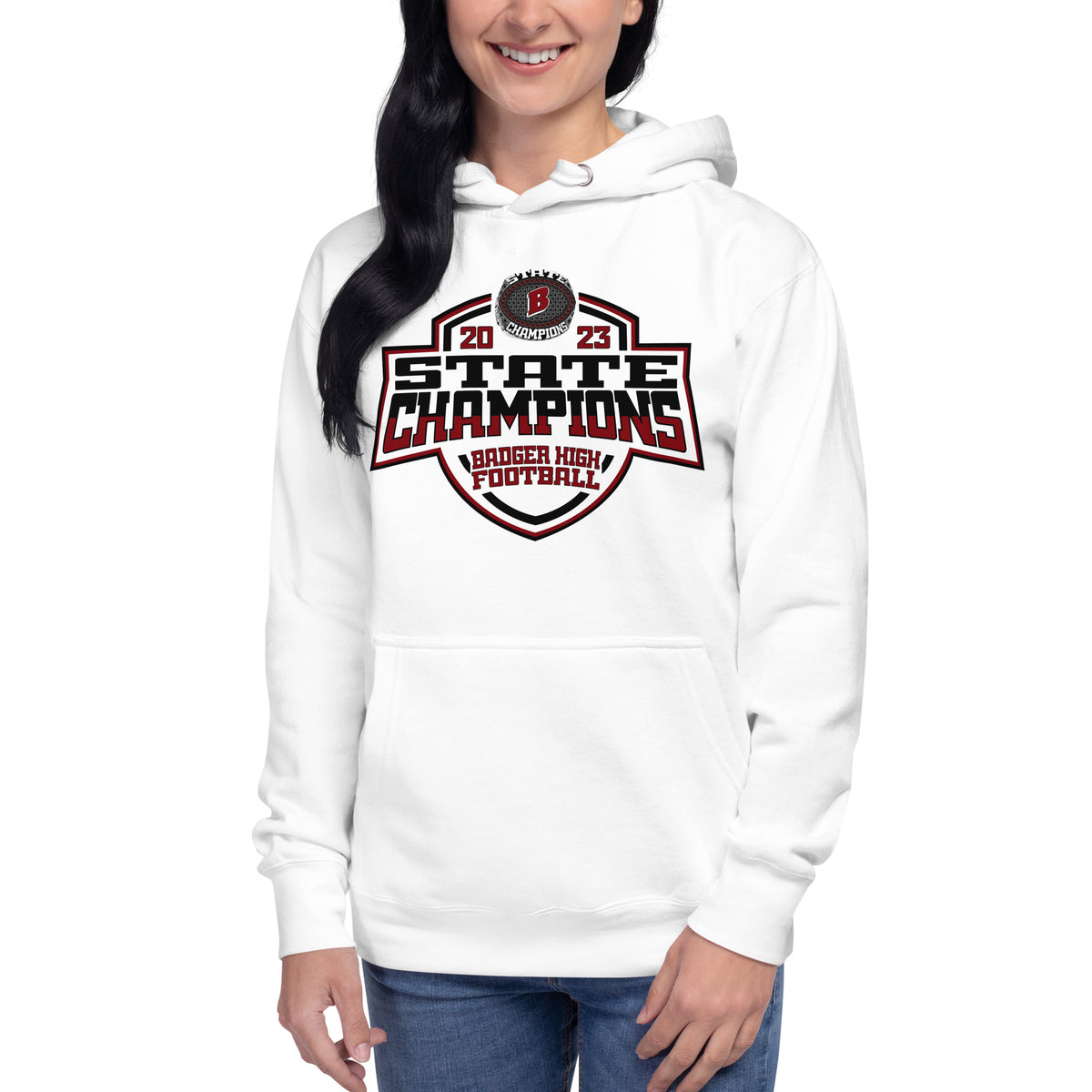 Badger High School Football 2023 Unisex Hoodie