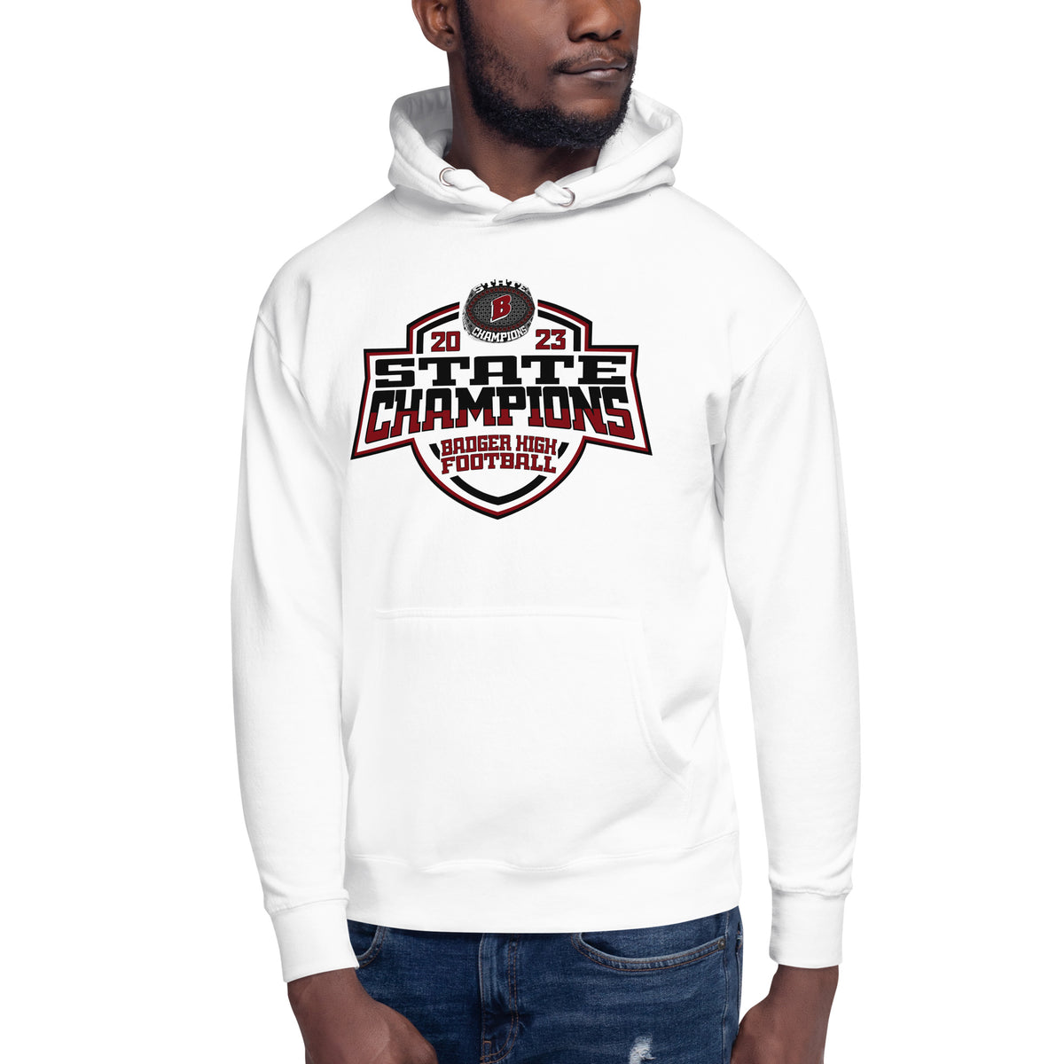 Badger High School Football 2023 Unisex Hoodie