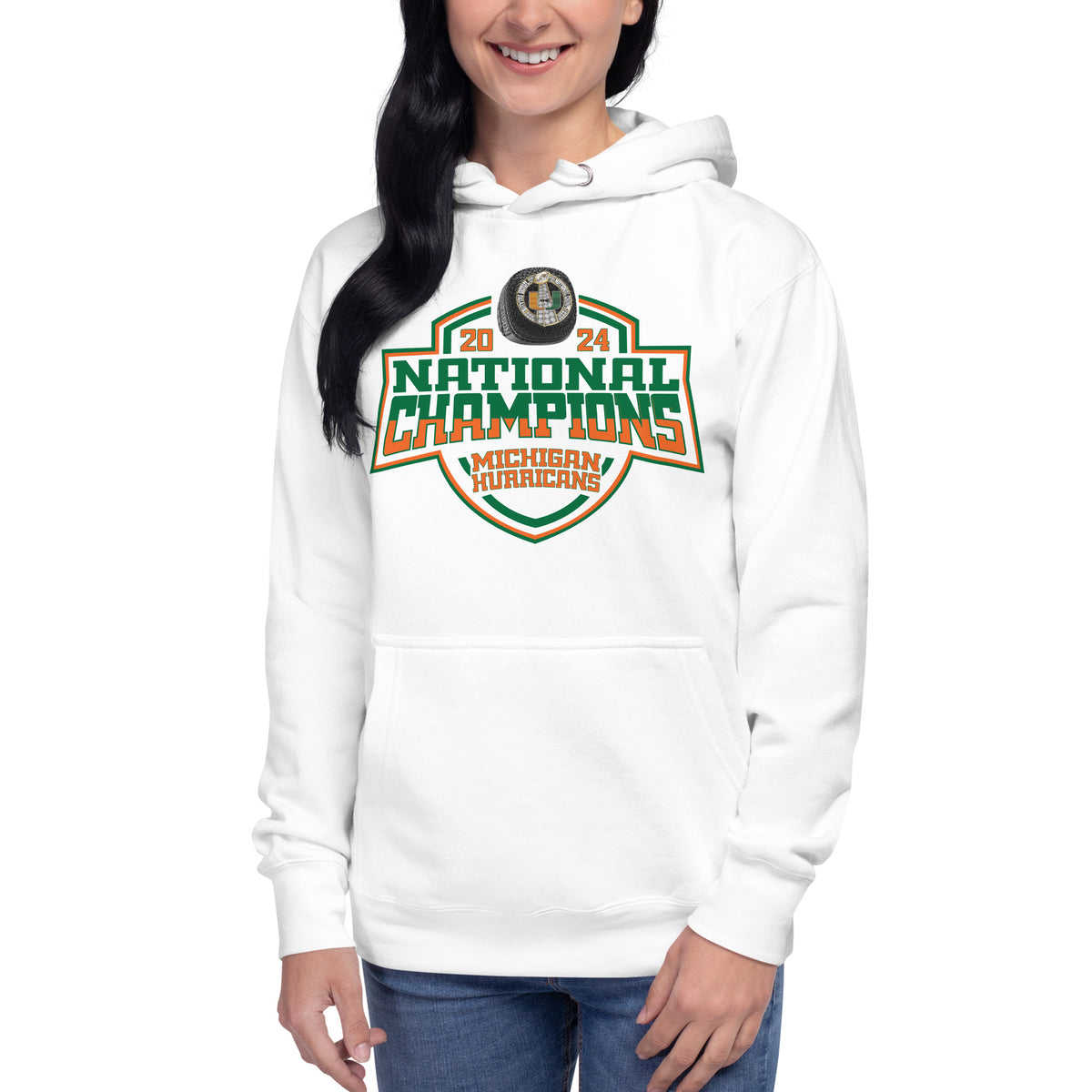 Michigan Hurricanes Football 2024 Unisex Hoodie