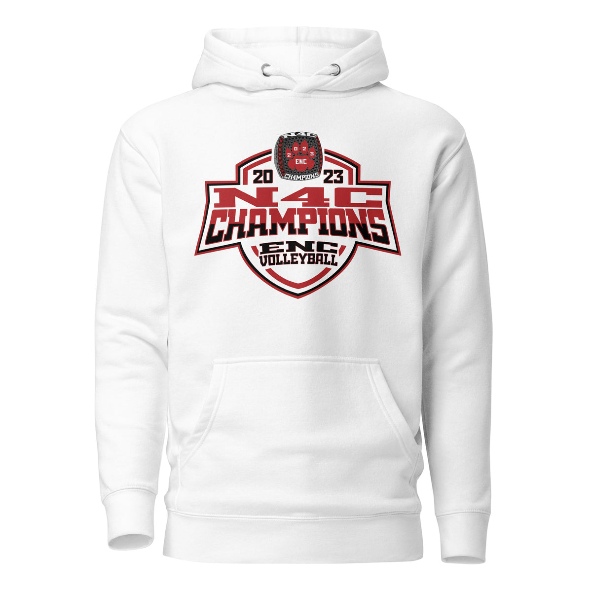 Eastern Nazarene College Volleyball -Women's 2023 Unisex Hoodie