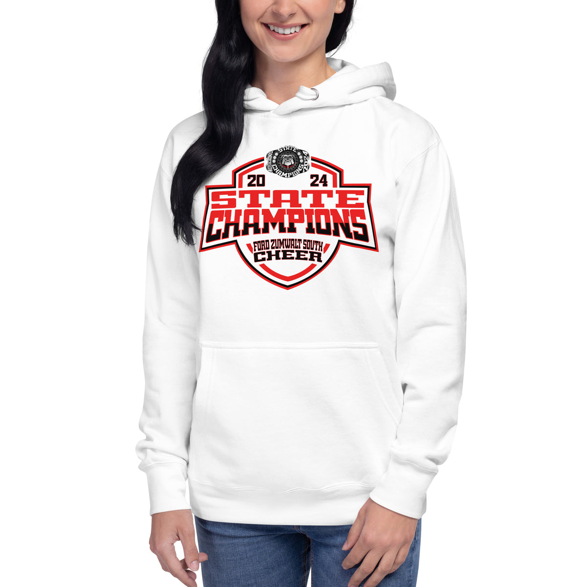 Fort Zumwalt South High School Cheer 2024 Unisex Hoodie