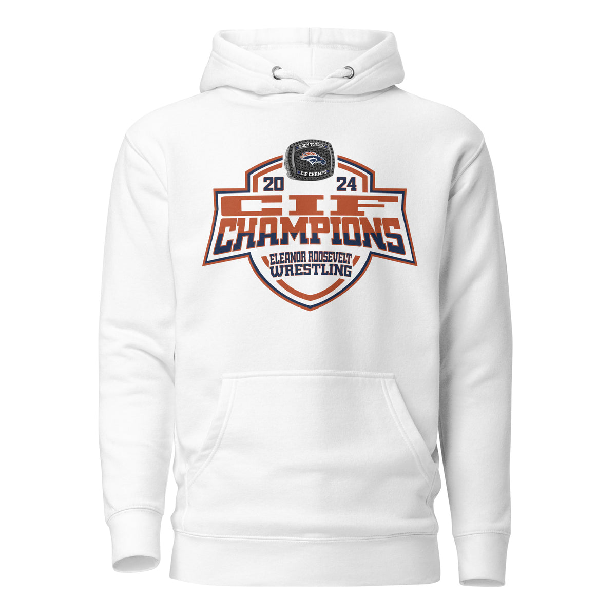 Eleanor Roosevelt High School Wrestling 2024 Unisex Hoodie