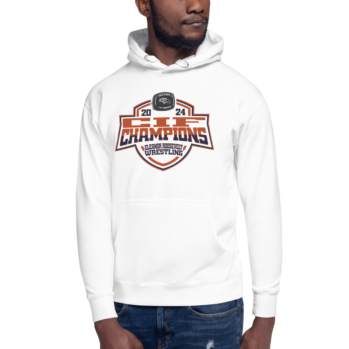 Eleanor Roosevelt High School Wrestling 2024 Unisex Hoodie