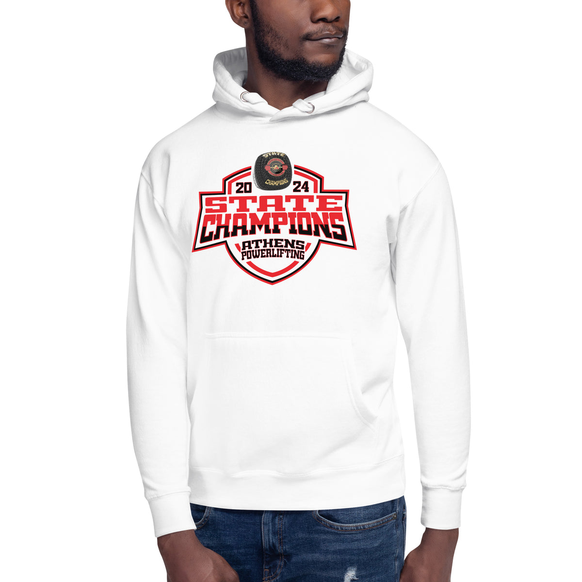 Athens High School Powerlifting 2024 Unisex Hoodie