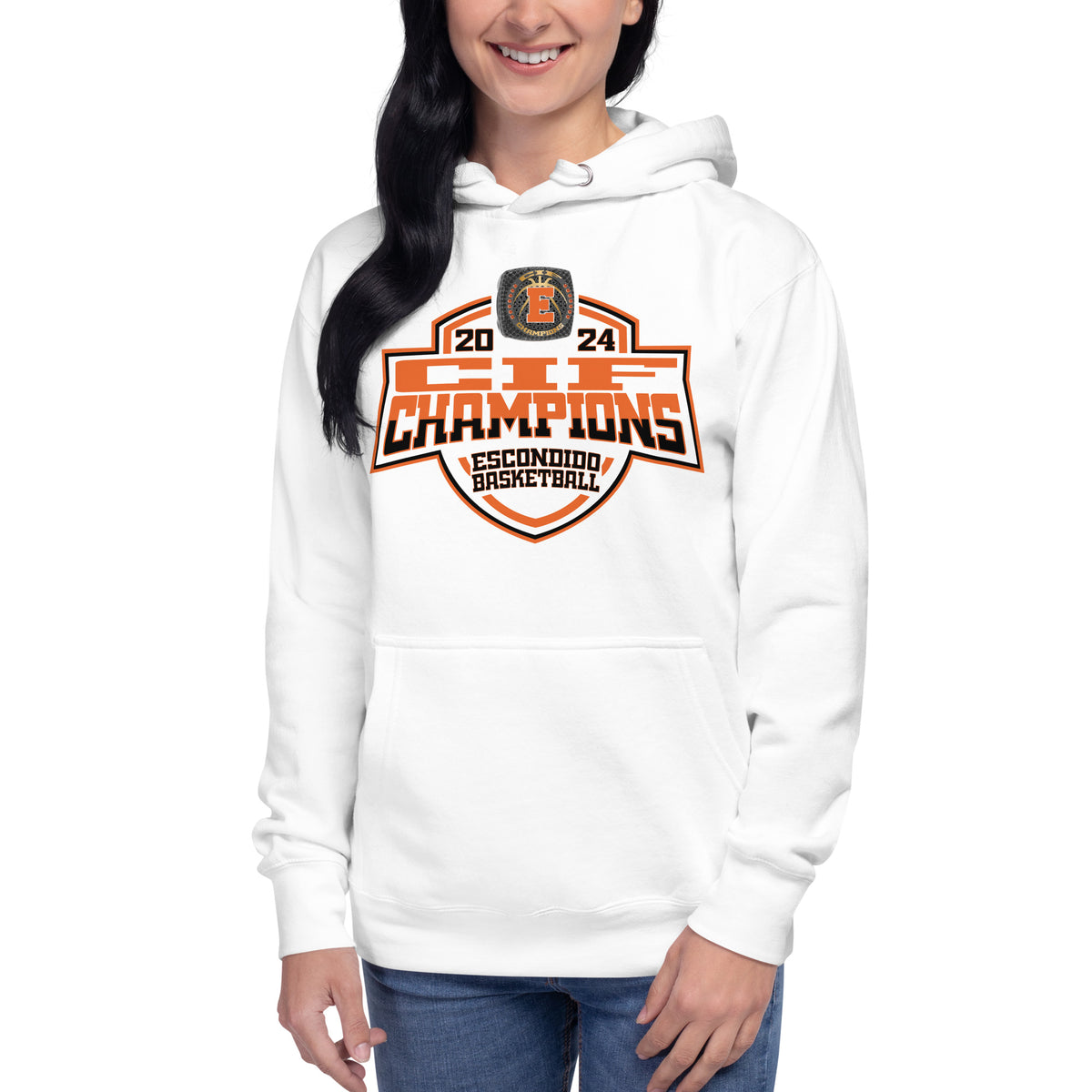 Escondido High School Basketball -Women's 2024 Unisex Hoodie