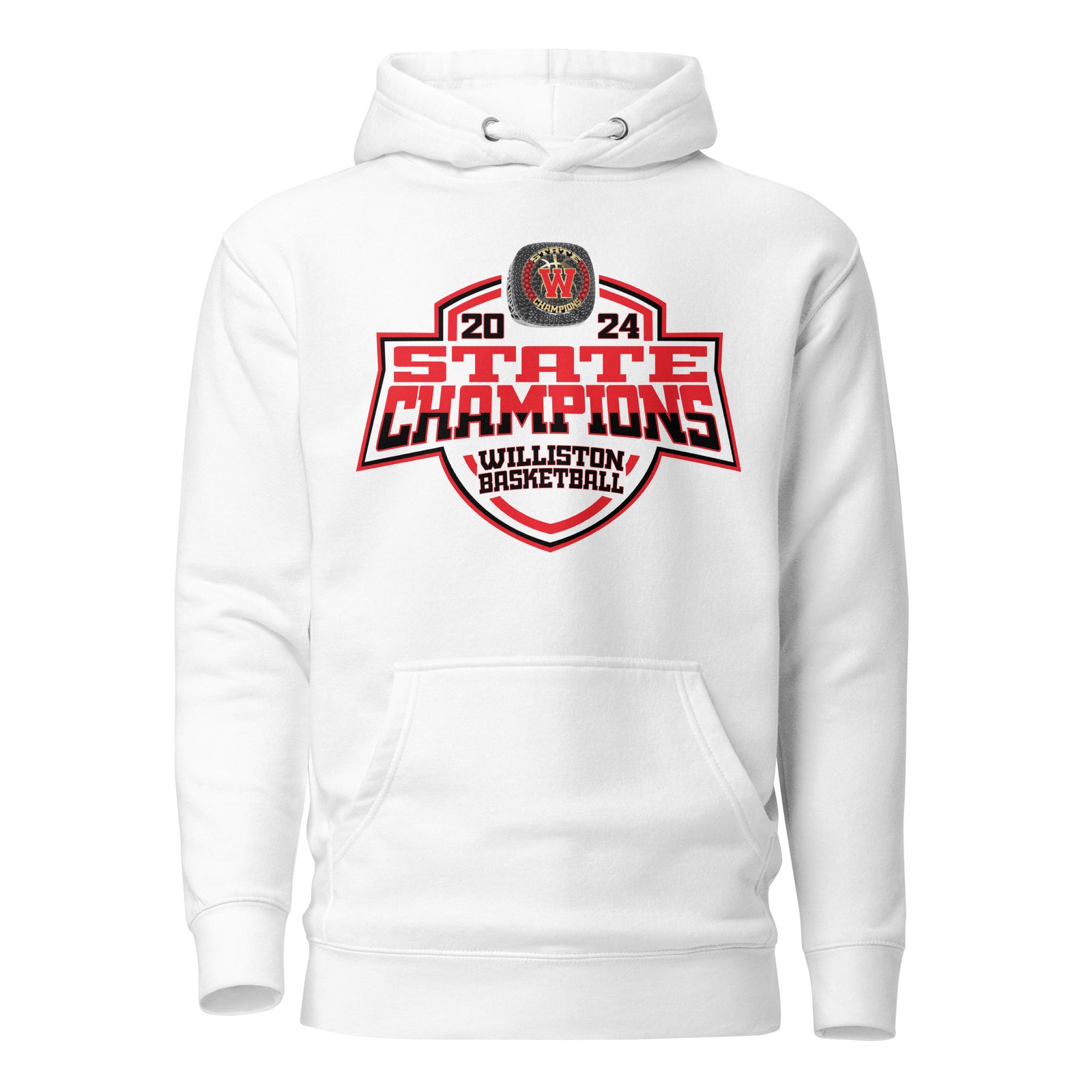 Williston High School Basketball -Men's 2024 Unisex Hoodie