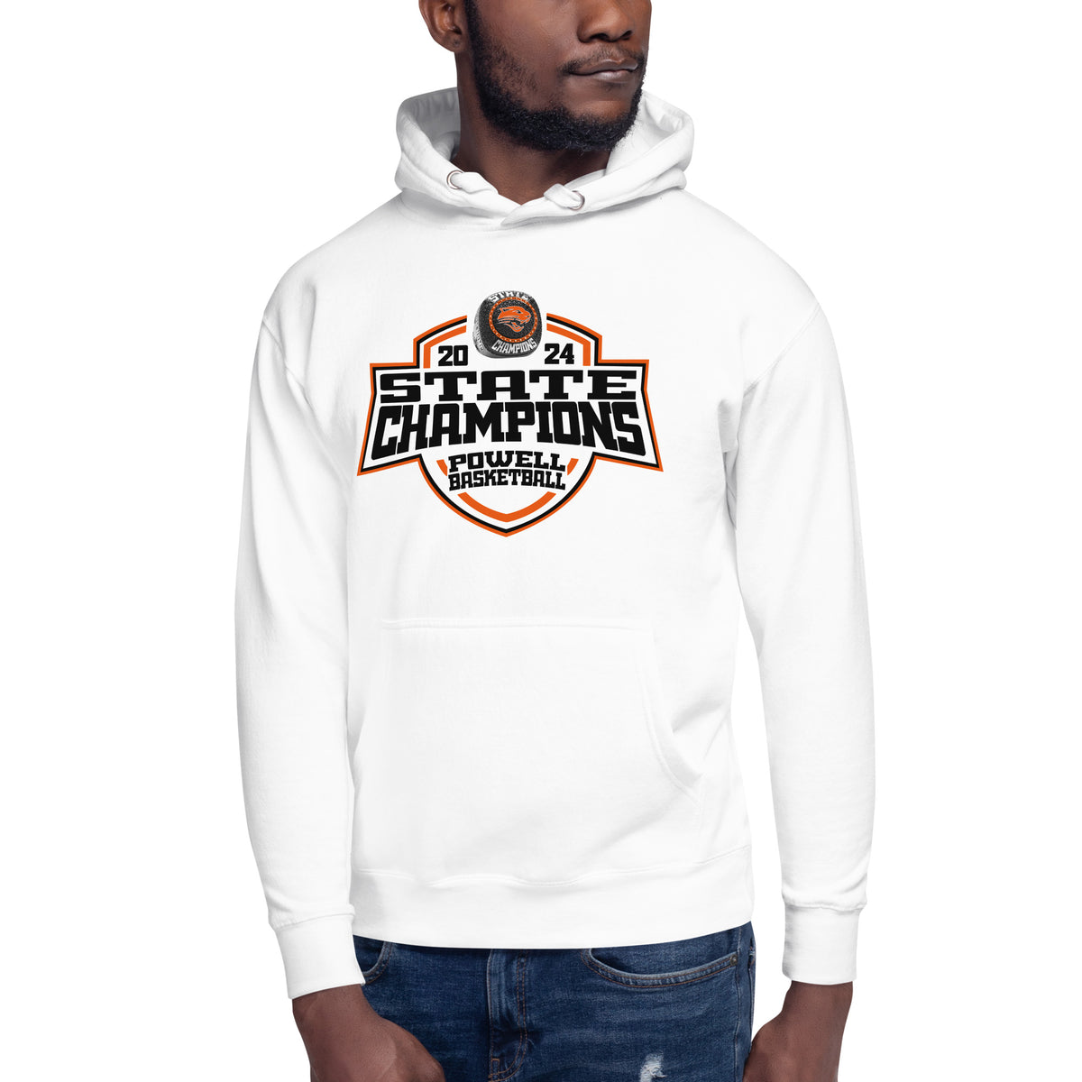 Powell High School Basketball -Men's 2024 Unisex Hoodie