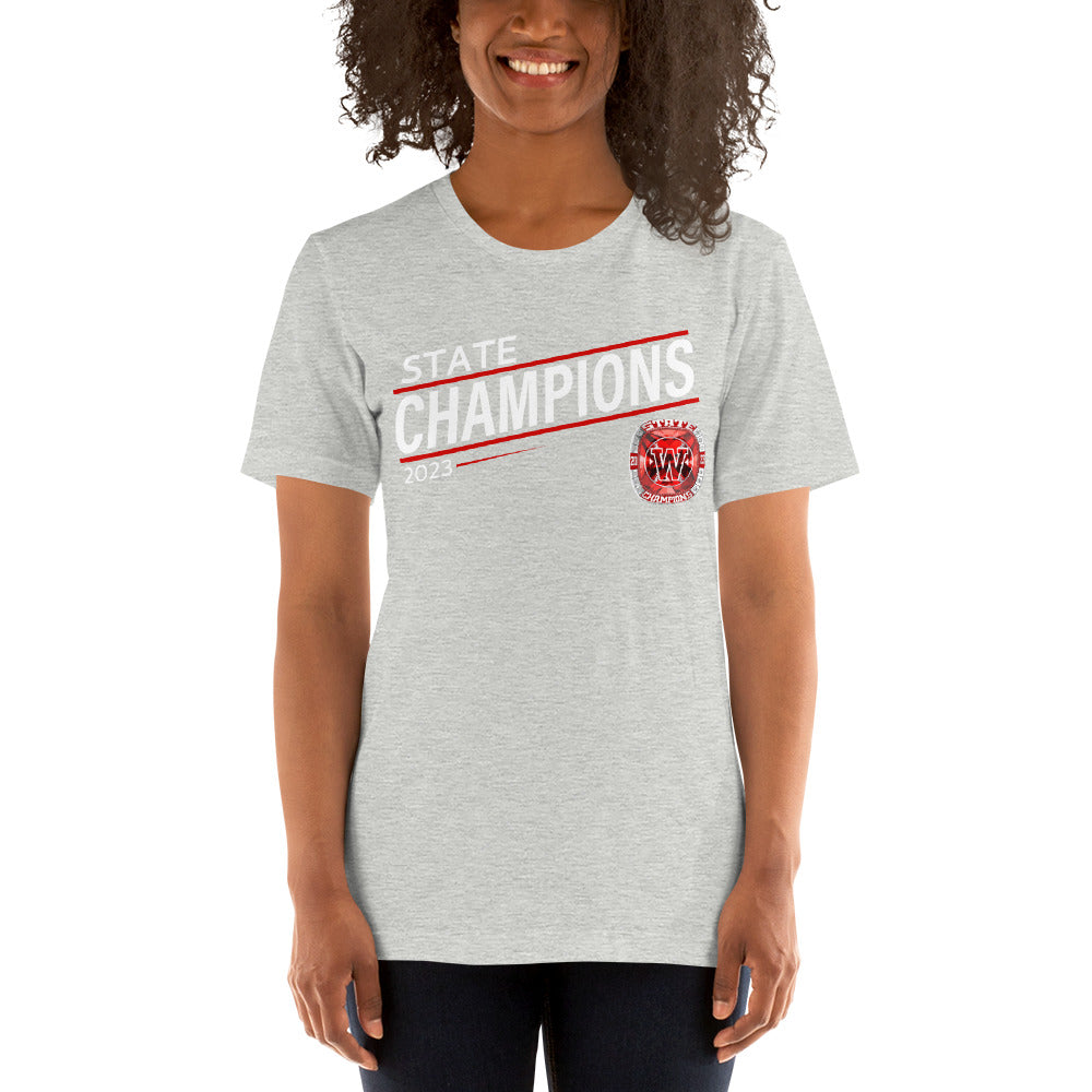Blue Valley West High School Baseball 2023 Unisex t-shirt