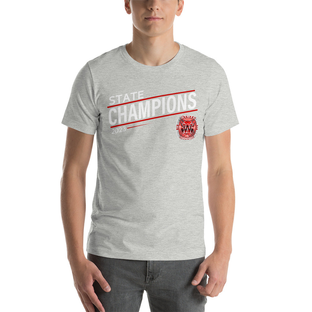 Blue Valley West High School Baseball 2023 Unisex t-shirt