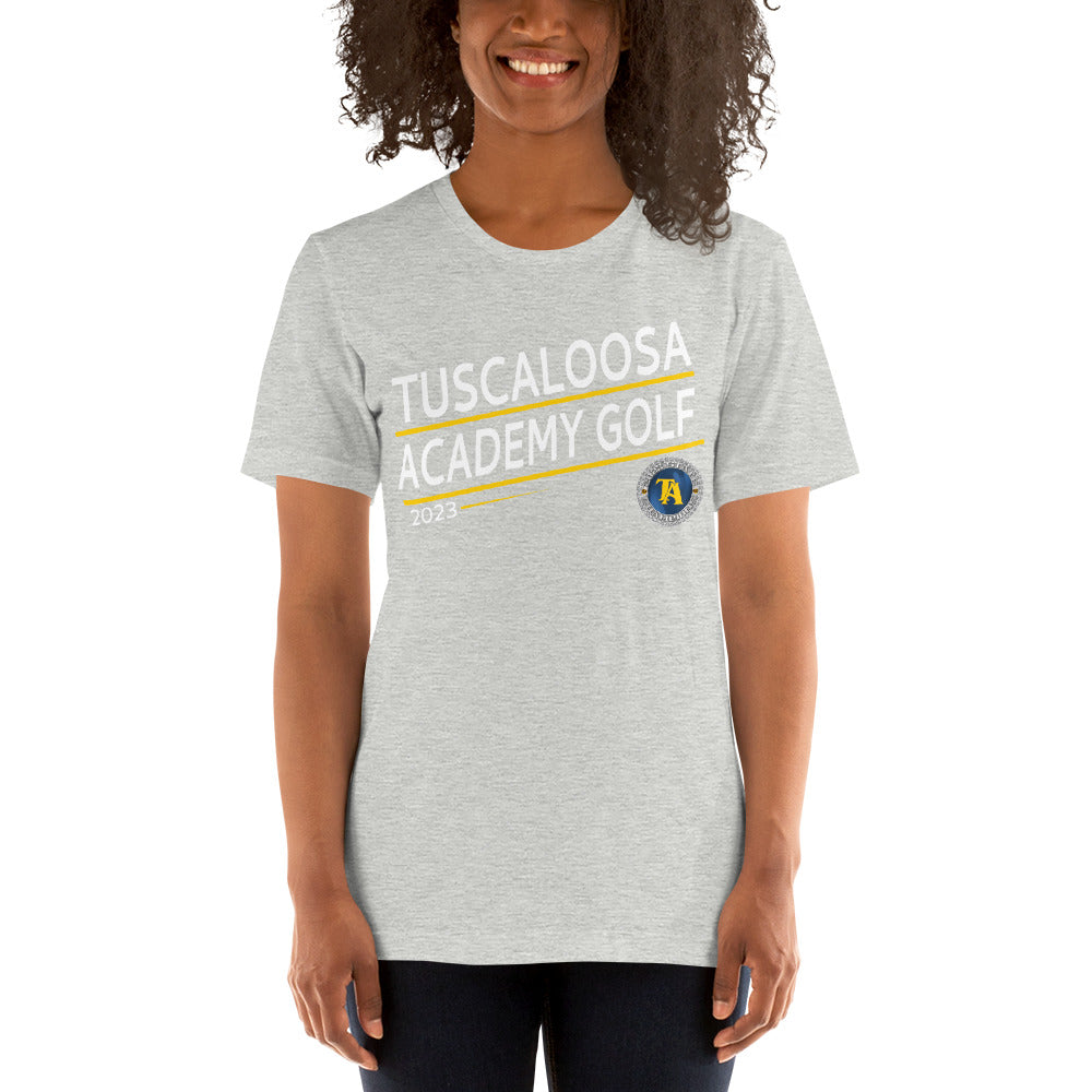 Tuscaloosa Academy (Upper School) Golf -Women's 2023 Unisex t-shirt