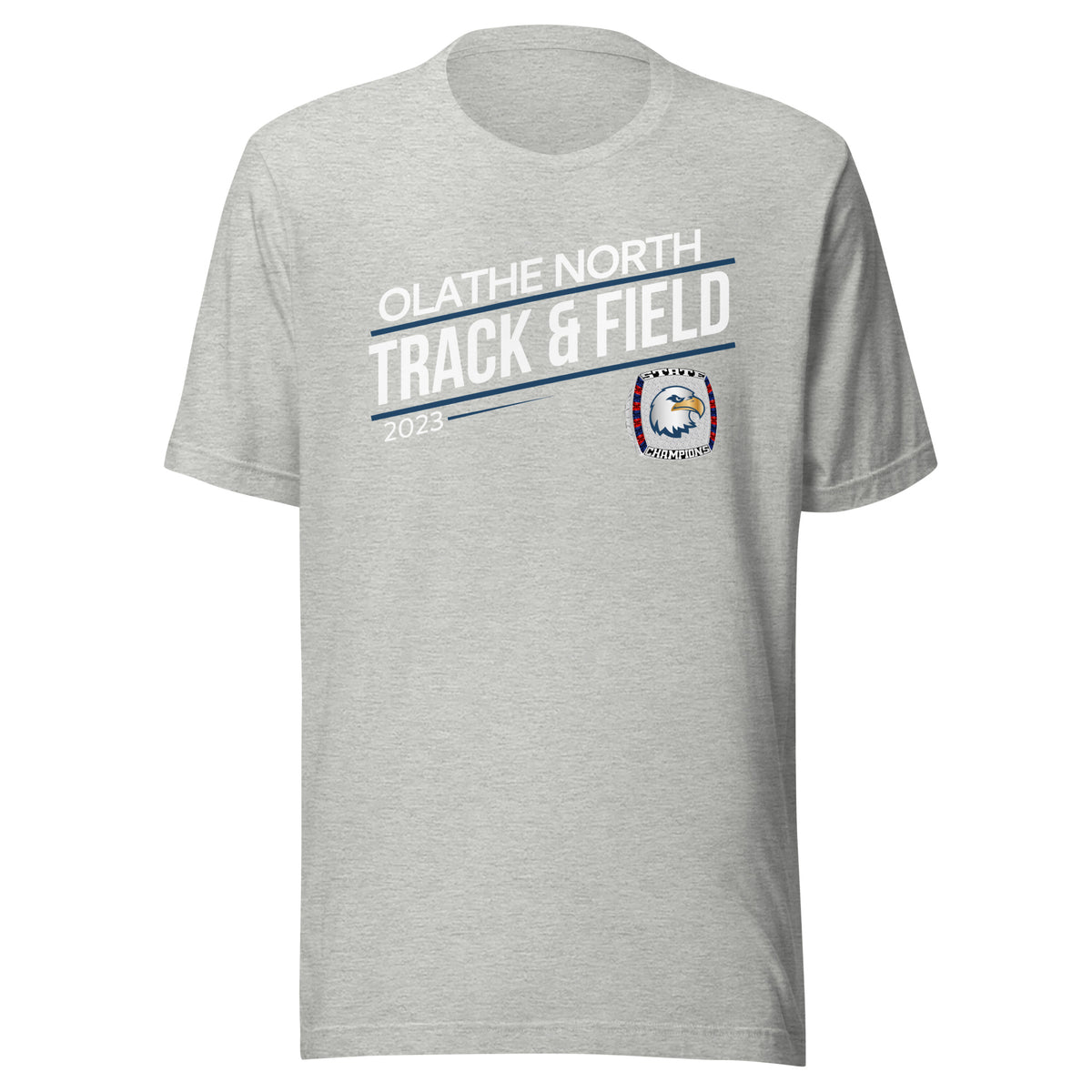 Olathe North High School Track &amp; Field -Men's 2023 Unisex t-shirt