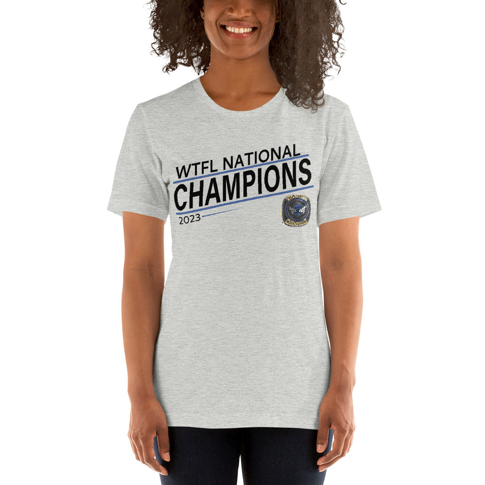 Virginia Lady Blue Devils Football 2023 Unisex t-shirt