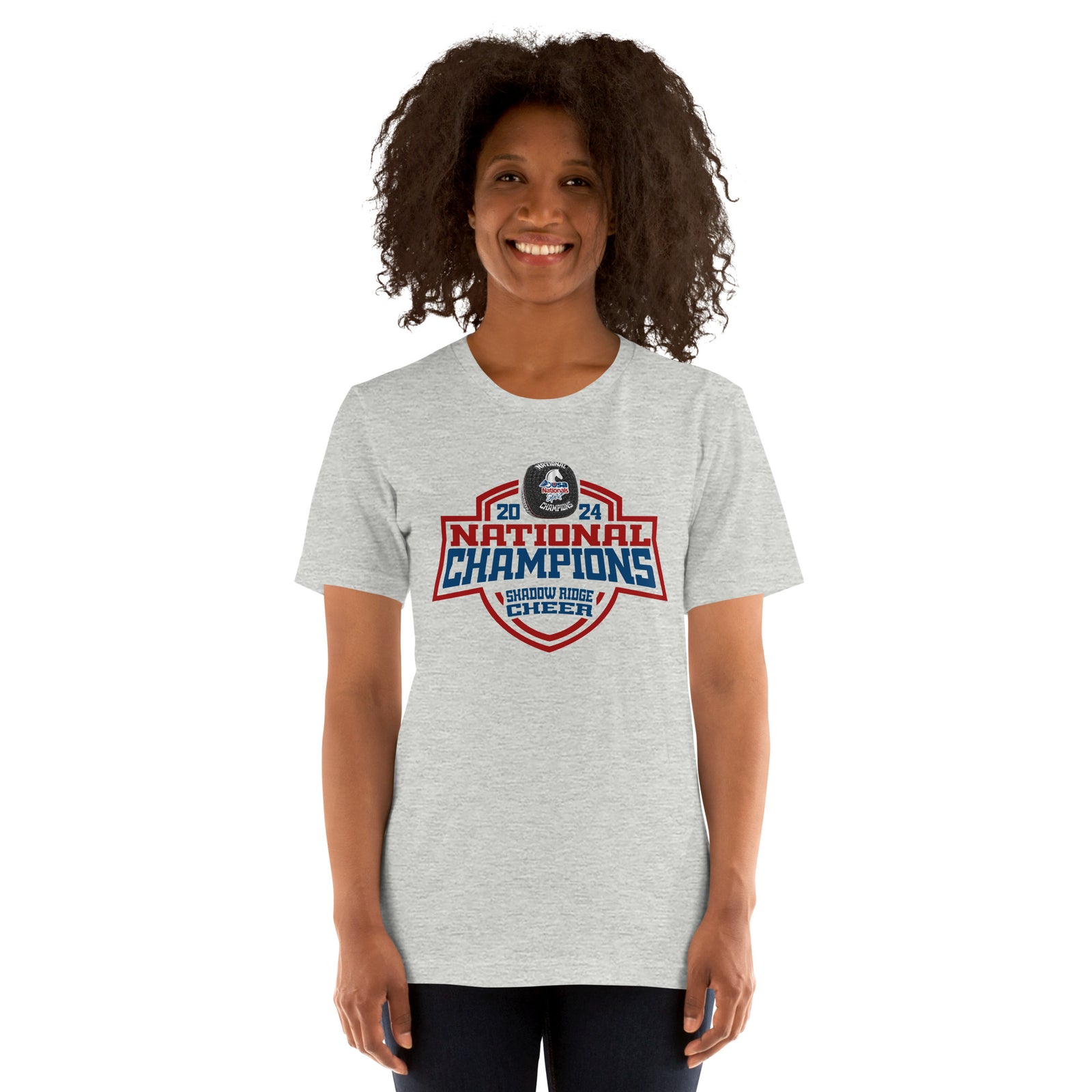 Shadow Ridge High School Cheer 2024 Unisex t-shirt