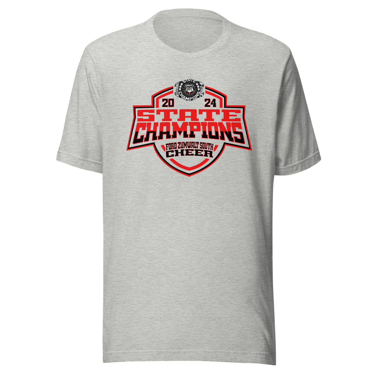 Fort Zumwalt South High School Cheer 2024 Unisex t-shirt