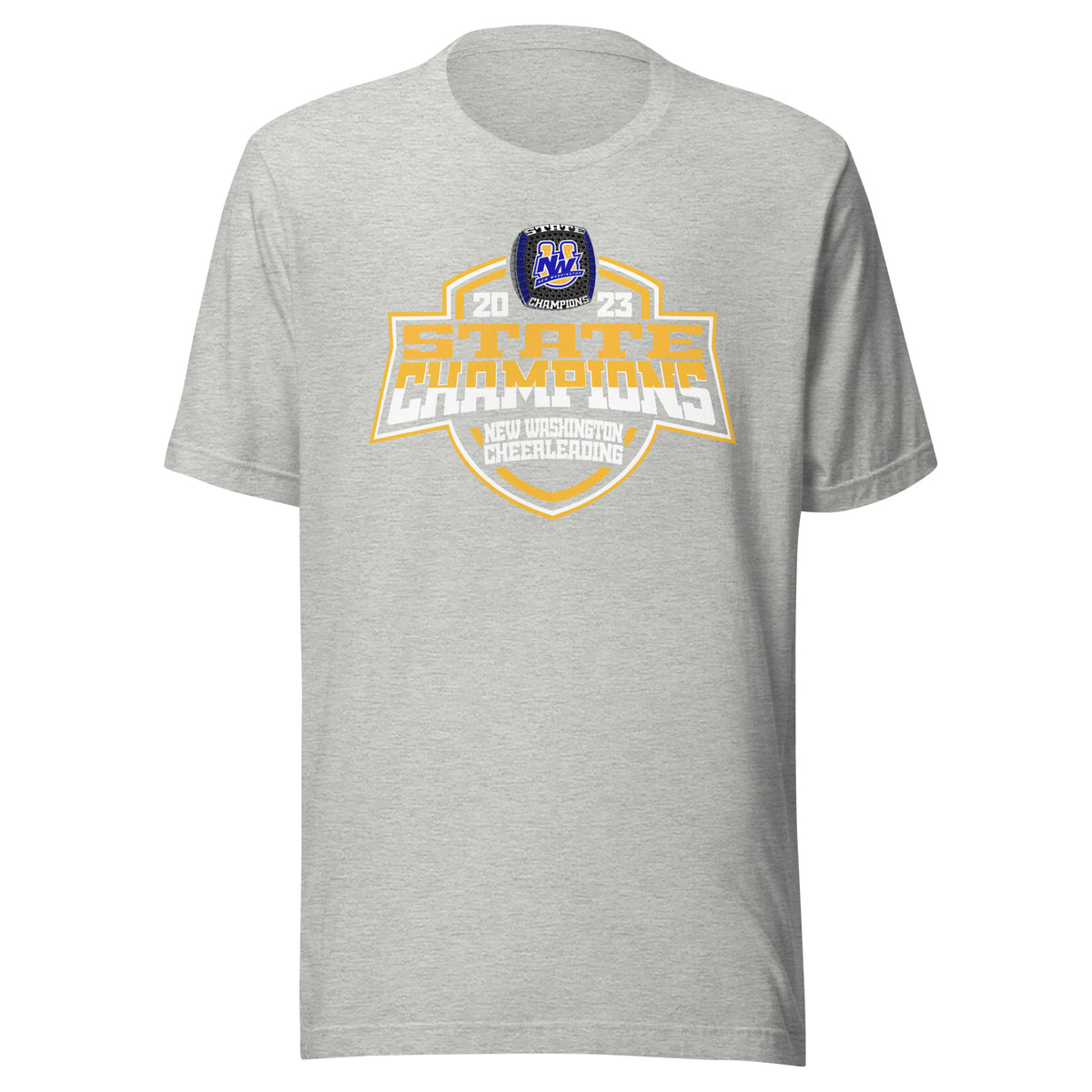 New Washington High School Cheer 2023 Unisex t-shirt