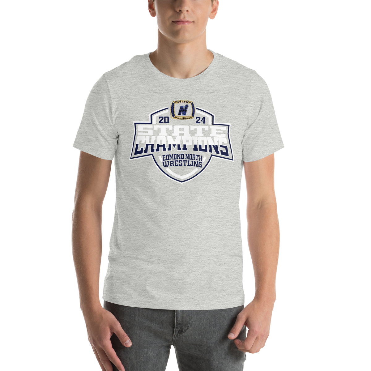 Edmond North High School Wrestling 2024 Unisex t-shirt