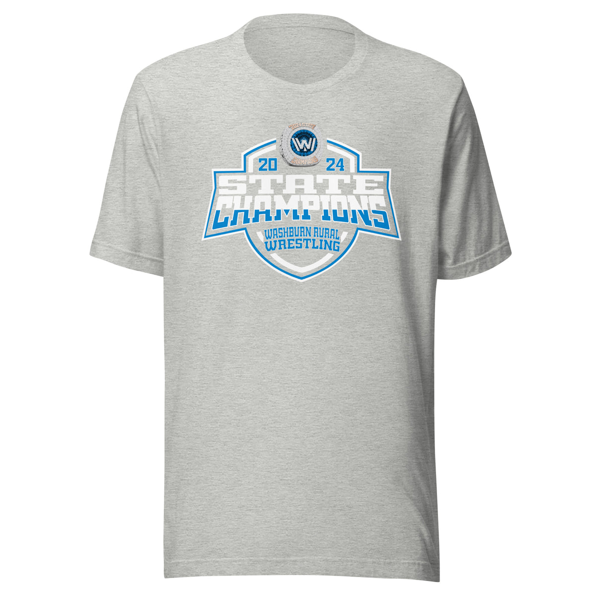 Washburn Rural High School Wrestling - Women's 2024 Unisex t-shirt