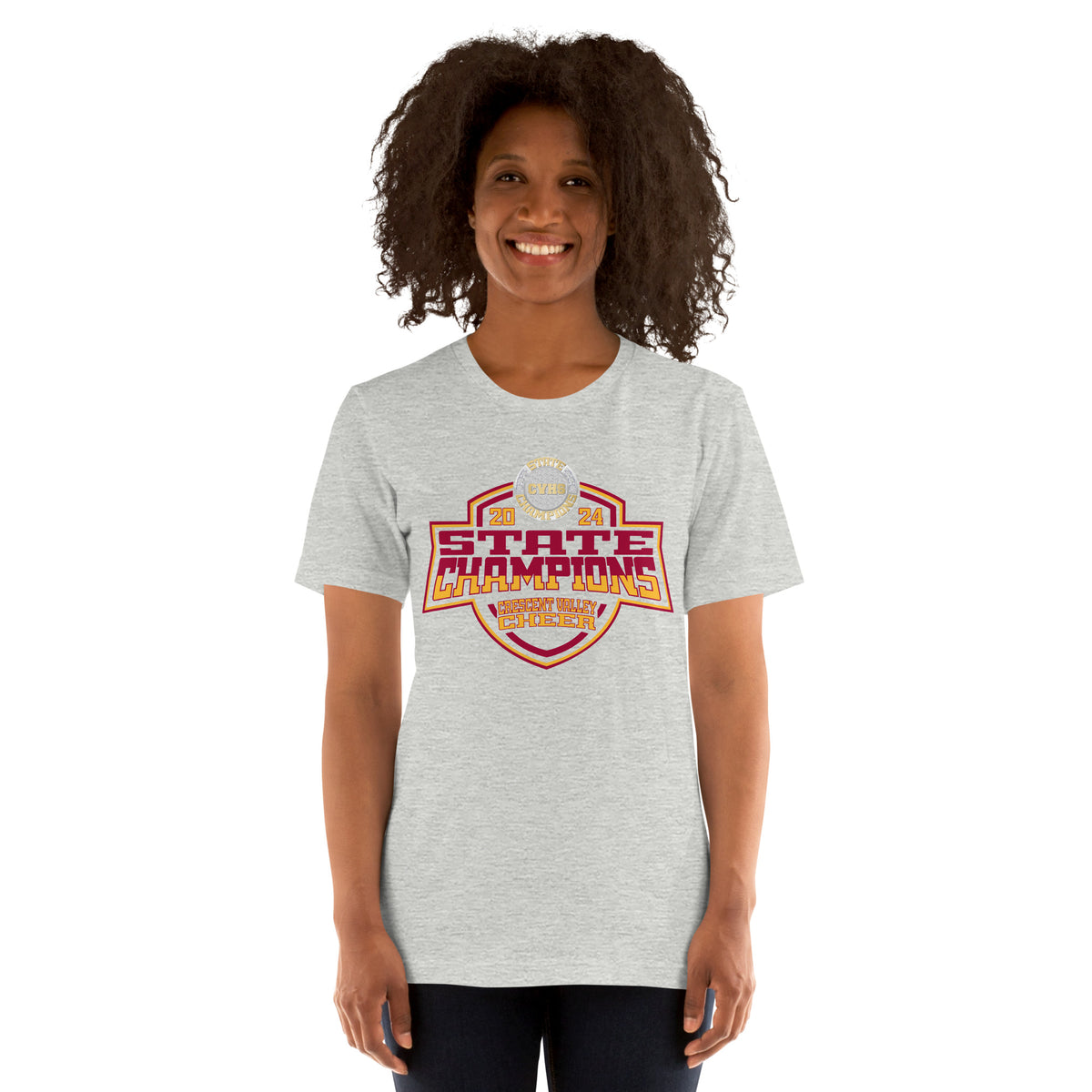 Crescent Valley High School Cheer 2024 Unisex t-shirt