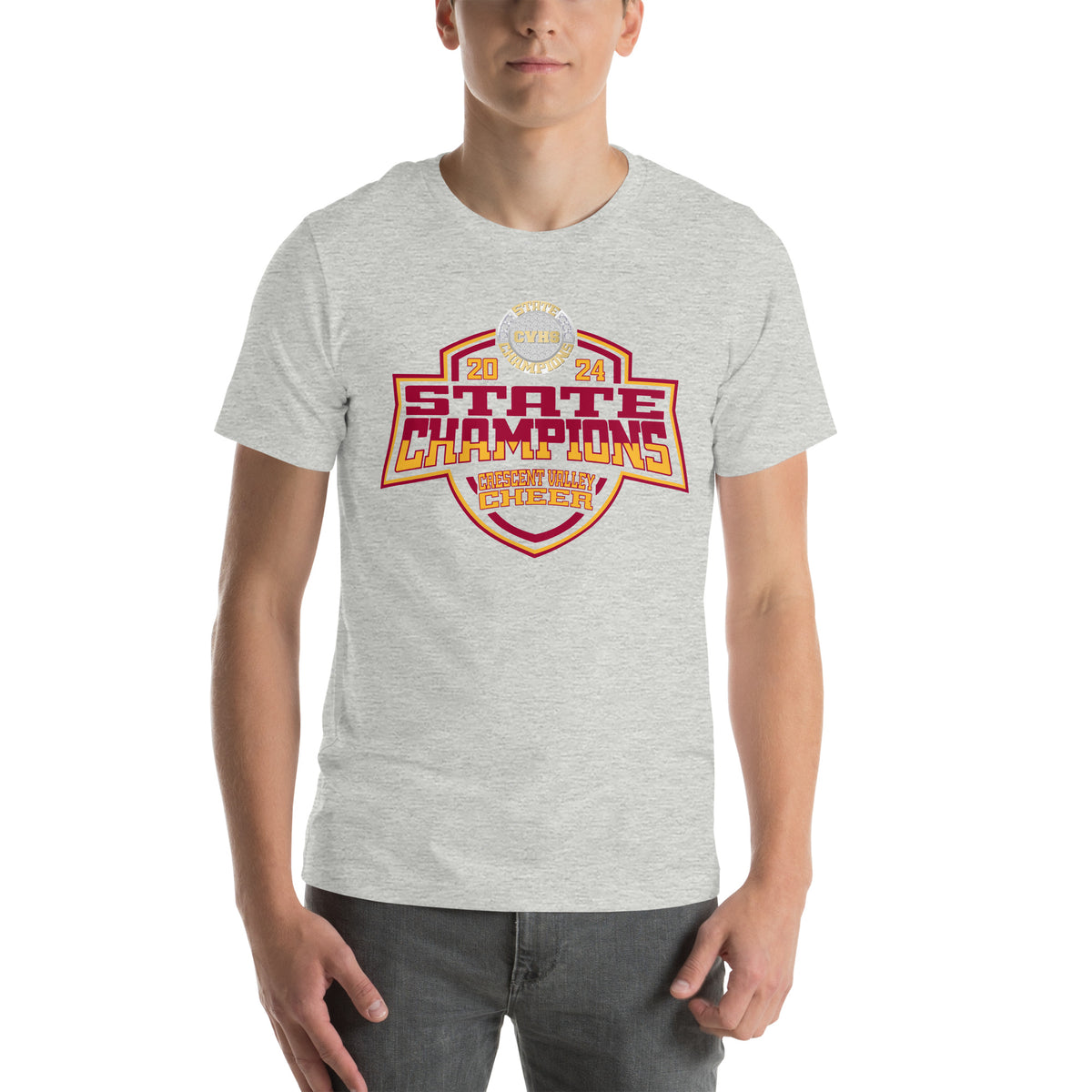Crescent Valley High School Cheer 2024 Unisex t-shirt