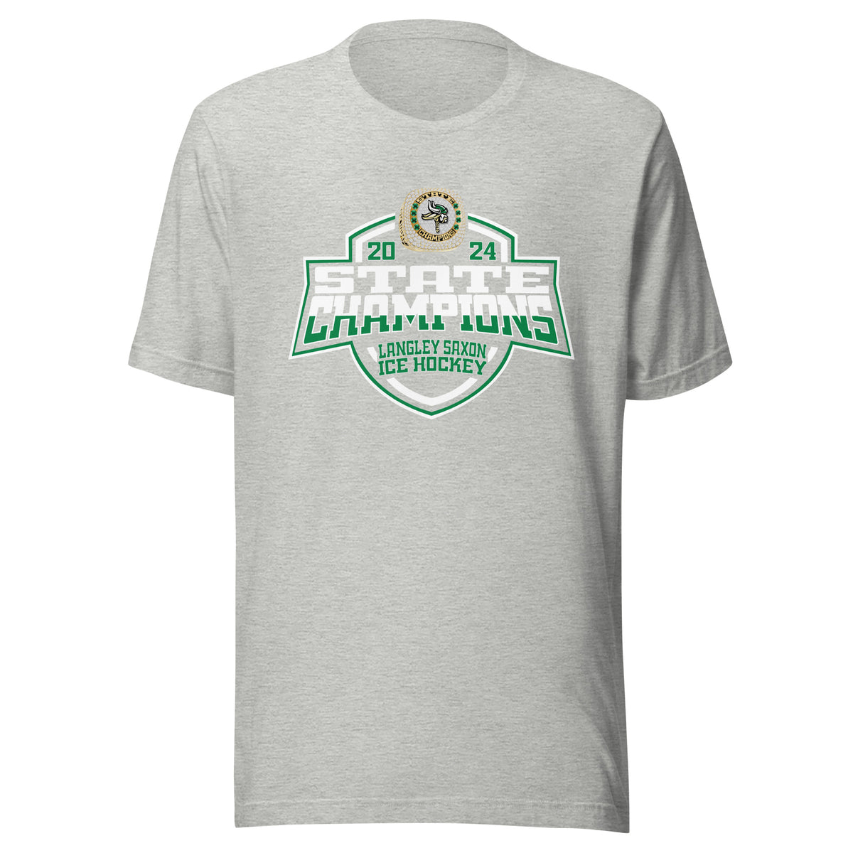 Langley Saxon Ice Hockey -Men's 2024 Unisex t-shirt