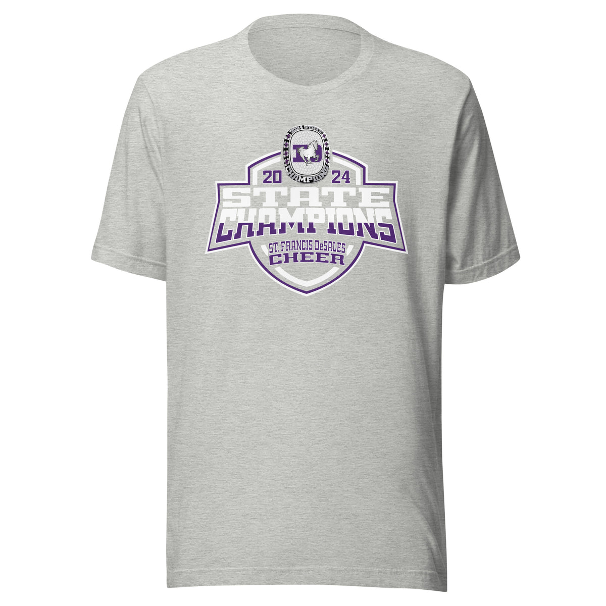 St. Francis DeSales High School Cheer 2024 Unisex t-shirt