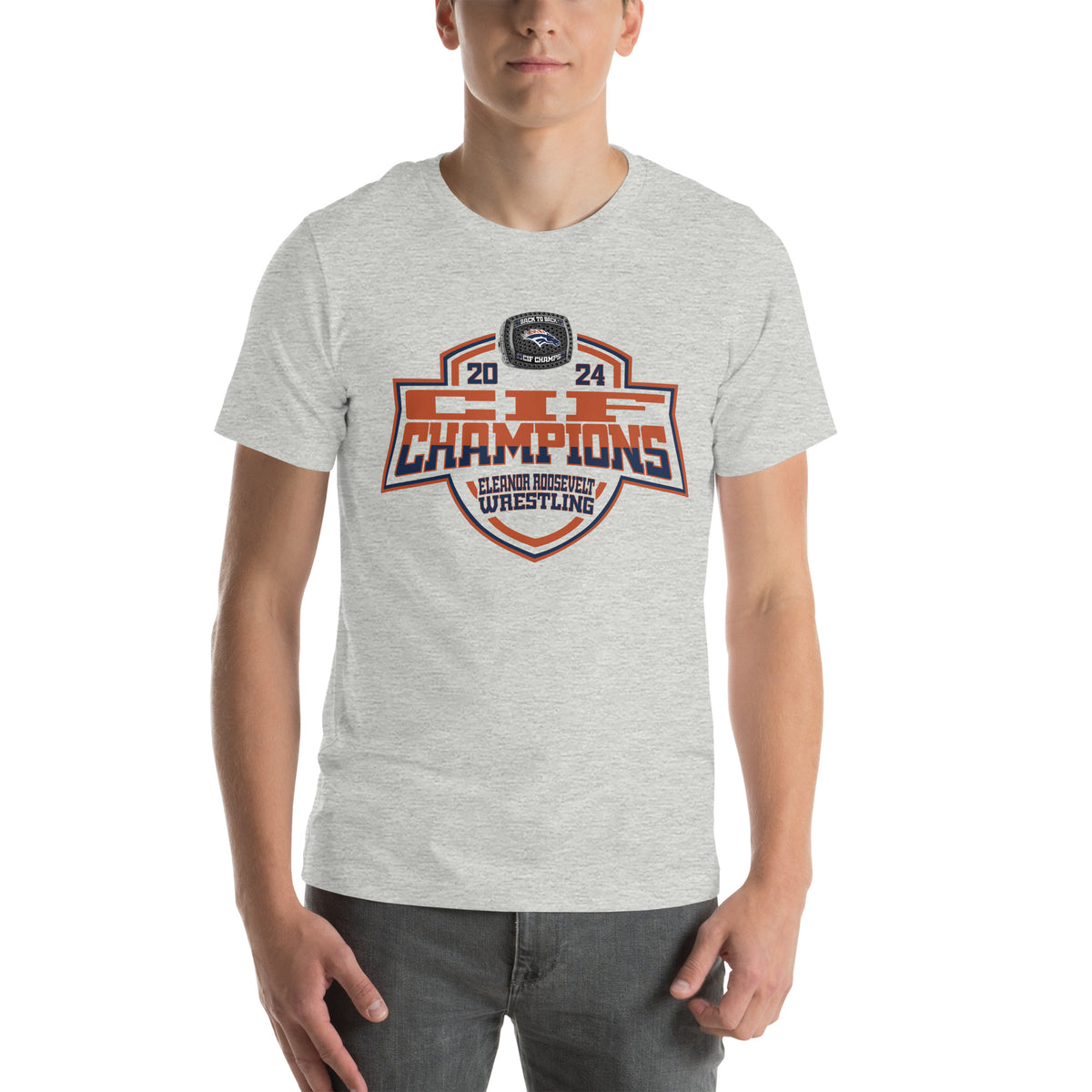 Eleanor Roosevelt High School Wrestling 2024 Unisex t-shirt
