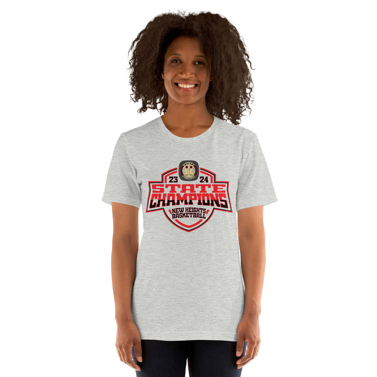 New Heights Charter School Basketball -Men's 2024 Unisex t-shirt